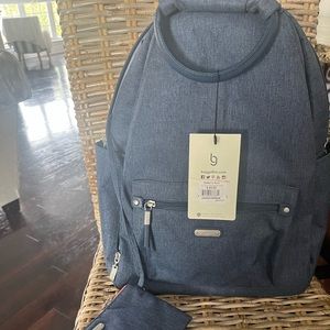 Brand new Bagallini denim backpack. W/Tags